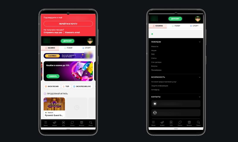 Внешний вид приложения